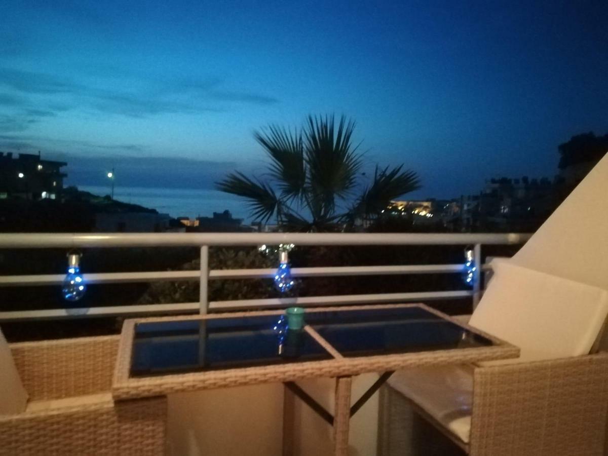 Sea View Cozy Studio Near Center Of Rethymno Town Buitenkant foto