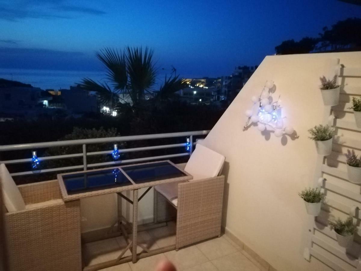 Sea View Cozy Studio Near Center Of Rethymno Town Buitenkant foto