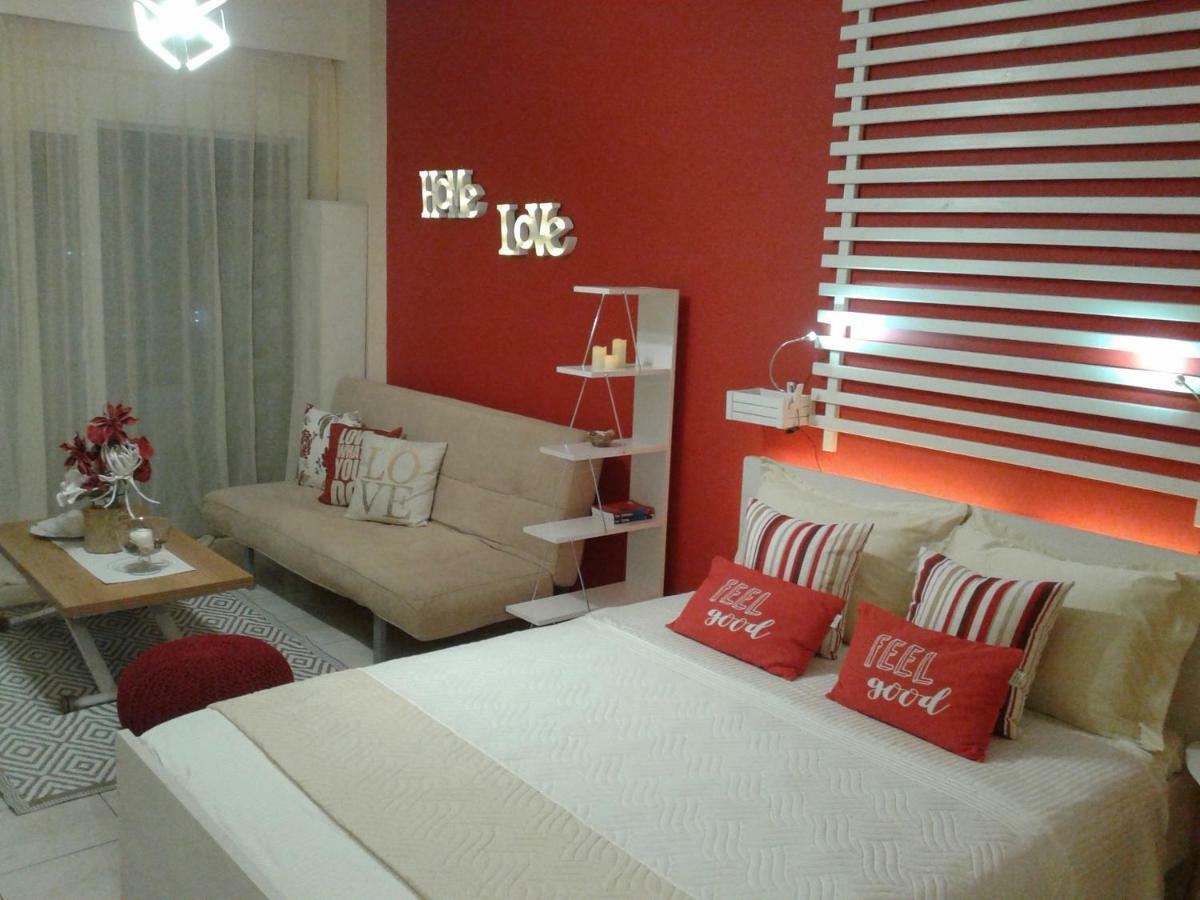 Sea View Cozy Studio Near Center Of Rethymno Town Buitenkant foto