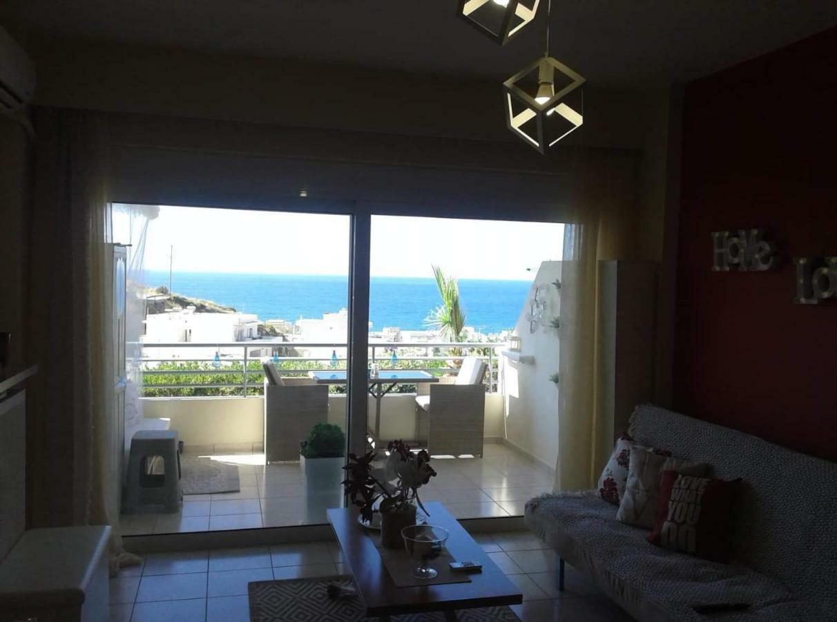 Sea View Cozy Studio Near Center Of Rethymno Town Buitenkant foto