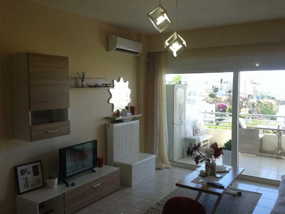 Sea View Cozy Studio Near Center Of Rethymno Town Buitenkant foto